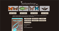 Desktop Screenshot of lepidopexchange.com