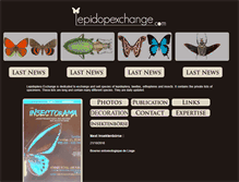 Tablet Screenshot of lepidopexchange.com